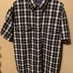 Mens Tommy Jeans Hilfiger cotton short sleeve 80’s vintage Large